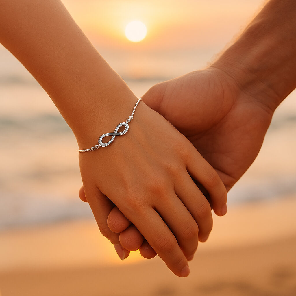bracelet couple elegant amoureux