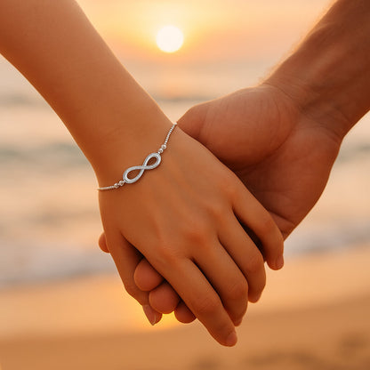 bracelet couple elegant amoureux