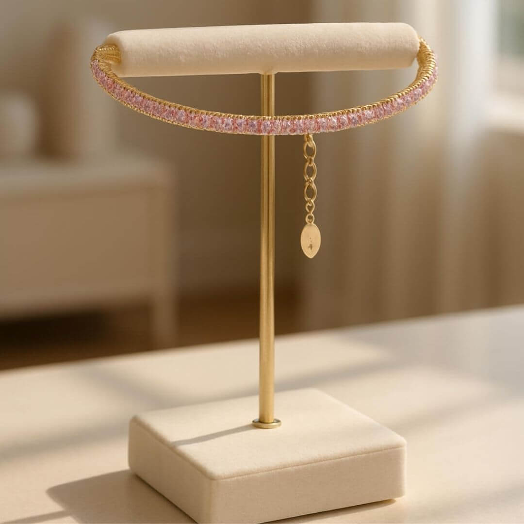 bracelet ecrin naturel beige