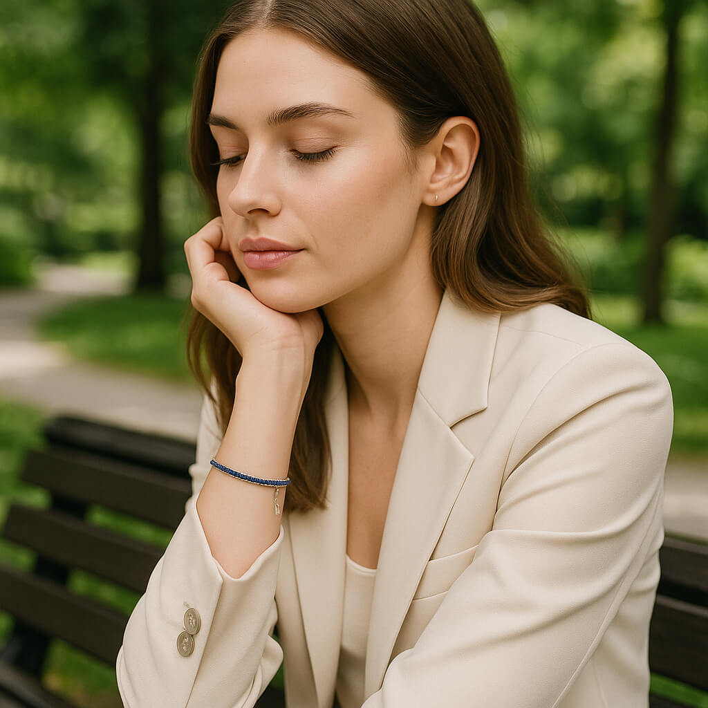 bracelet femme pensive