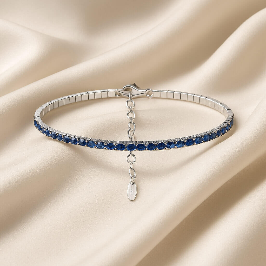 bracelet tissu soie